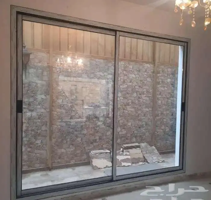 شغل المنيوم شبابيك ستركشر بالكون ابواب سكريت 1