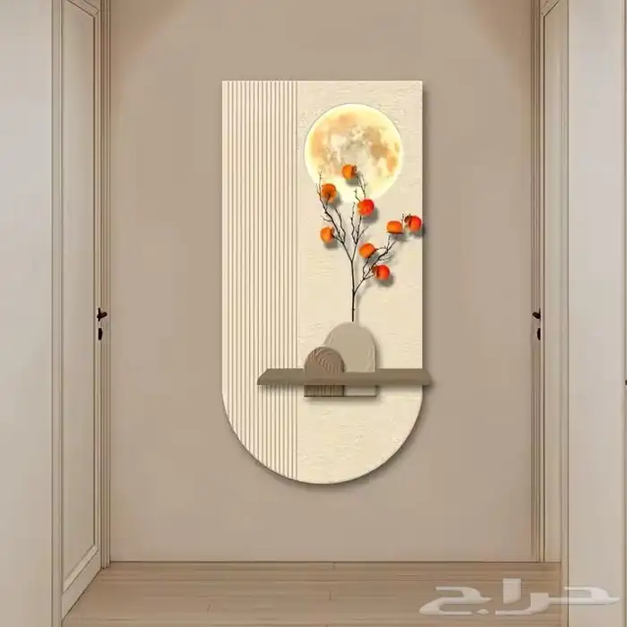 لوحات مضيئة بأشكال عصرية 5