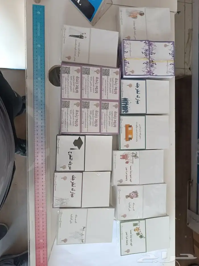 مطبعة طباعة مطبوعات كروت فواتير اختام ستكر بكج عباي بوكس بنر 5
