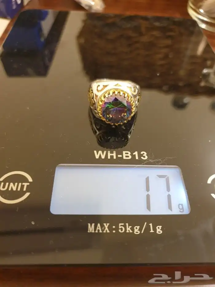 خاتم رينبو توباز فاااخر 18