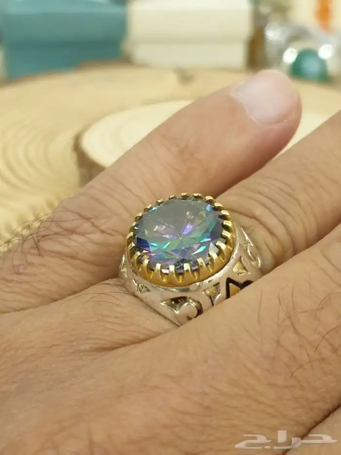 خاتم رينبو توباز فاااخر 8