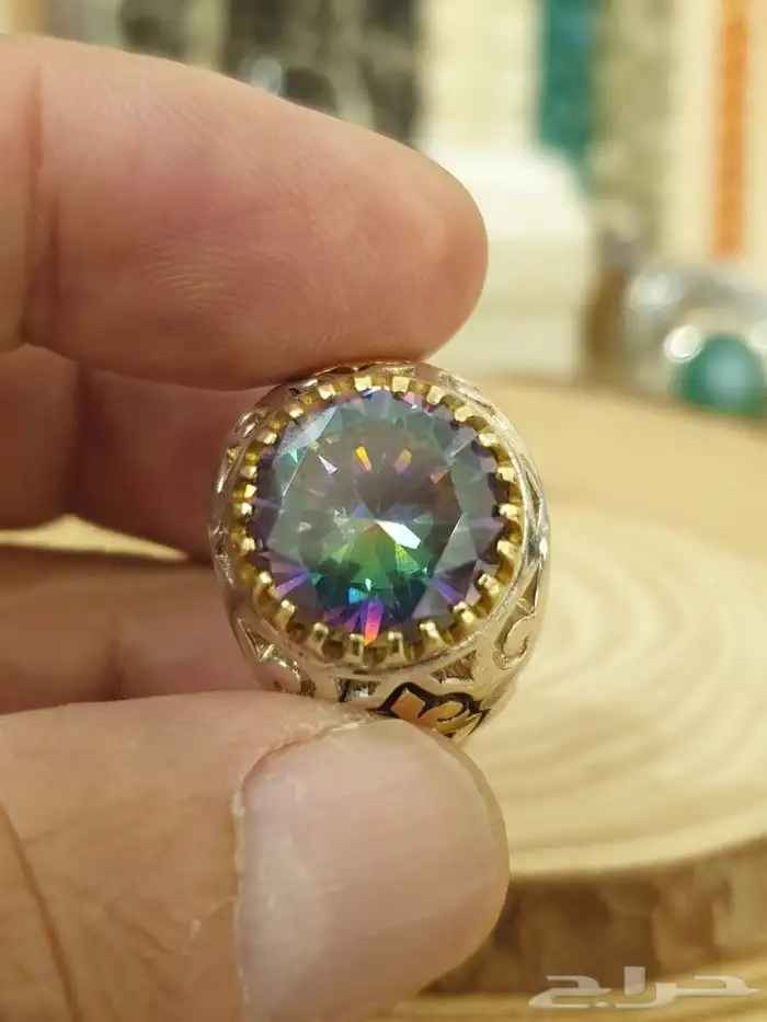 خاتم رينبو توباز فاااخر 0