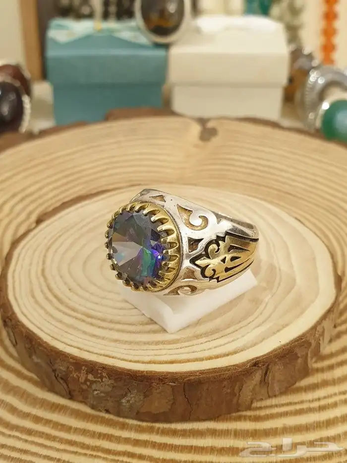 خاتم رينبو توباز فاااخر 4