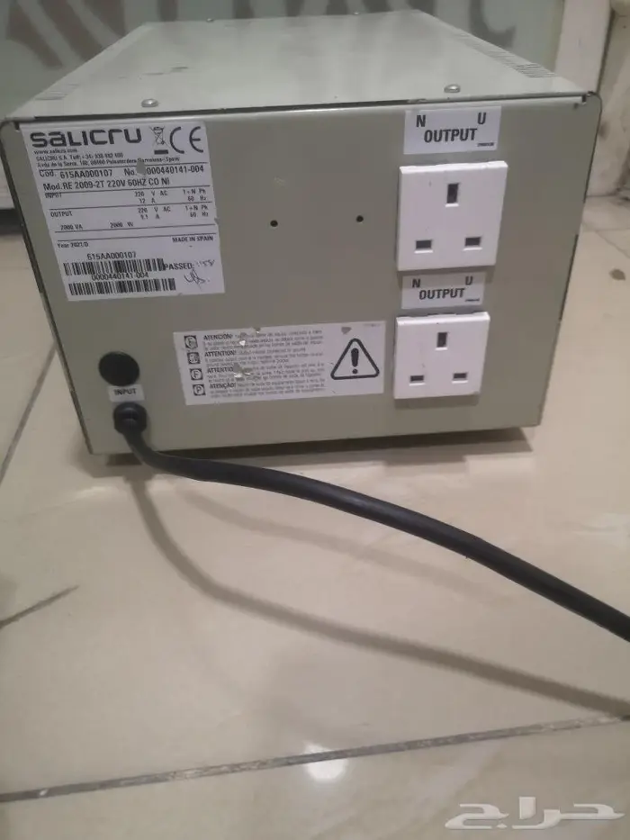 منظم كهرباء اسباني 2 كيلو نظيف جدا وشغال 0