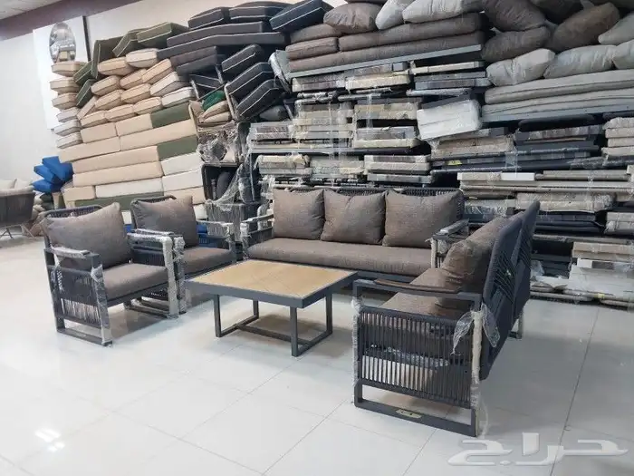 جلسات_خارجيه ستائر كنب اثاث سرير مراتب شركه الماس الرقم 3