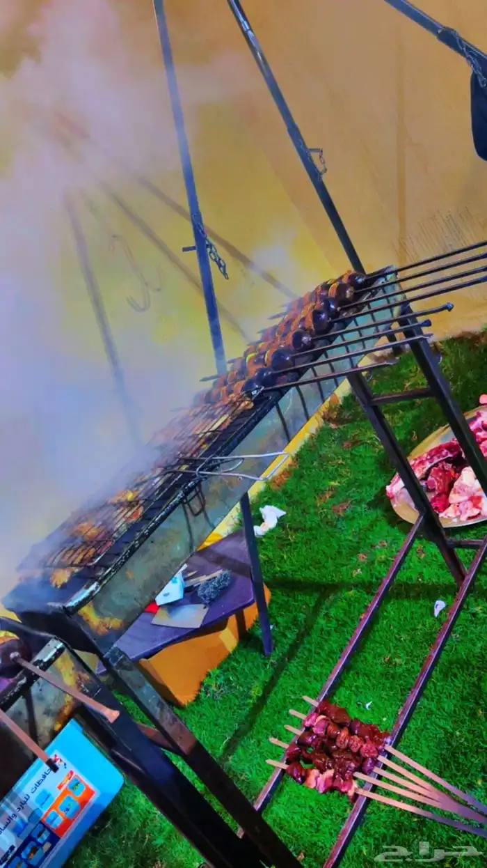 مشويات خارجيه مشاوي متنقل ودوار السعاده 12