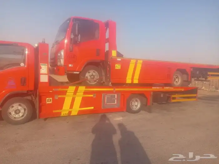 سطحة هيدروليك نصف نزول في الباحة 3