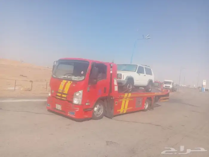 سطحة هيدروليك نصف نزول في الباحة 2