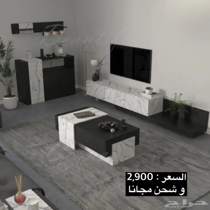 طاولات تلفزيون و طقم و شحن مجاني 66