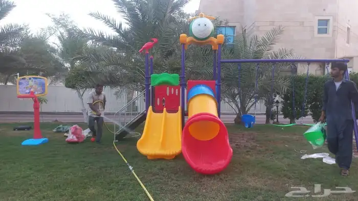 ملاهي العاب - العاب خارجيه- زحاليق مراجيح - اكواخ 13