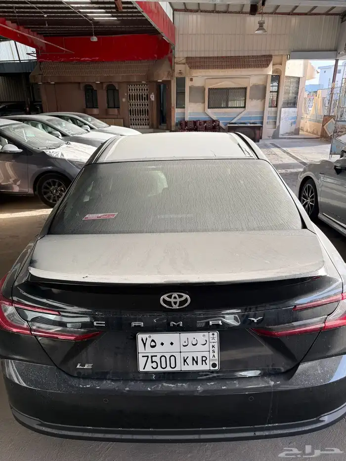 كامري 2025 فل كامل اسود اصفار 1