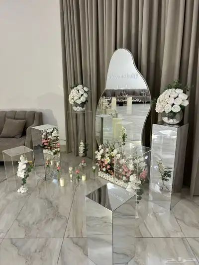 طاولات الاستقبال والخلفيات 0