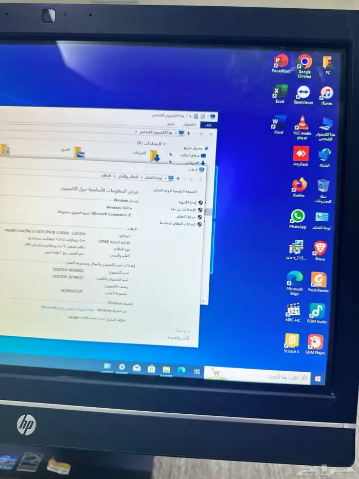 شاشة لمس i5 سريعة جدا مع ssd 9