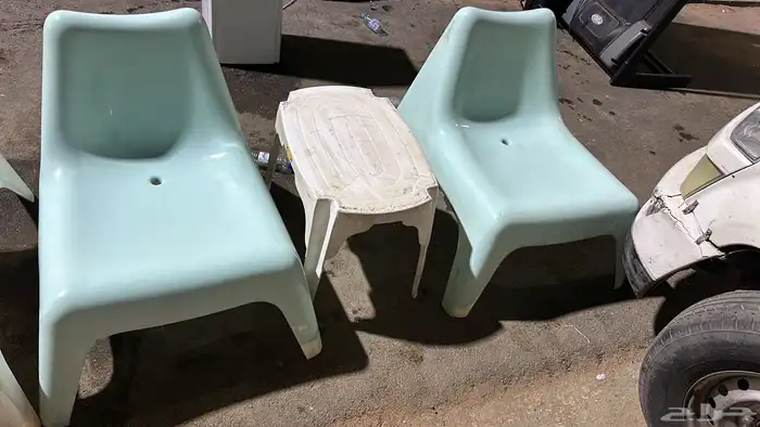 جلسات خارجية مستخدم شلالات كراسي خارجية 1