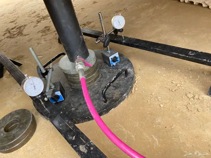 مختبر جسات - مختبر فحص التربة والخرسانة - دمك 16