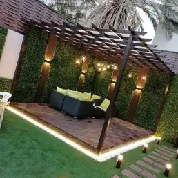 مظلات وجلسات وبرجولات شتويه 4