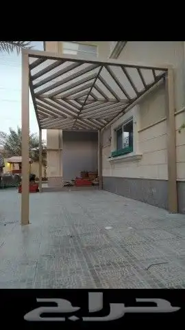 مظلات وجلسات وبرجولات شتويه 9