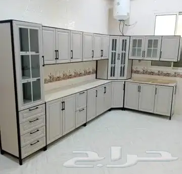 مطابخ جديده جاهزه ومعدل حسب المساحه 4