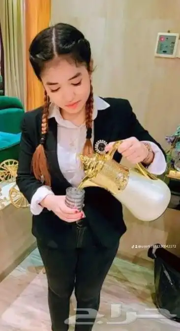 قهوجي برنس القهوه العربيه تقديم خدمات متكاملة للضيافه بأسلوب 5