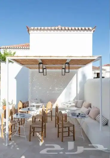 مظلات خيزران بامبو قش_افريقي جلسات خيزران سواتر خيزران 1