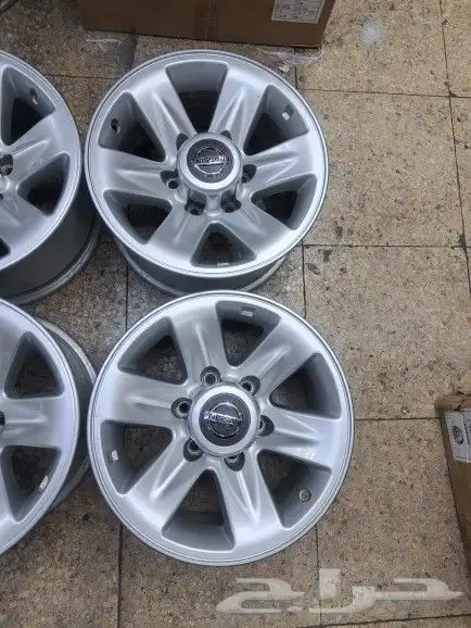 جنوط نيسان باترول فتك مقاس 16 اصليه وكاله 4