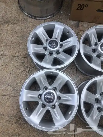جنوط نيسان باترول فتك مقاس 16 اصليه وكاله 5