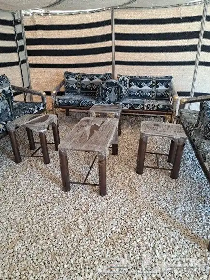 كراسي الحديد الخارجيه 6
