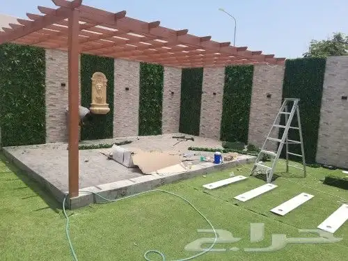 مظلات وجلسات وبرجولات شتويه 3