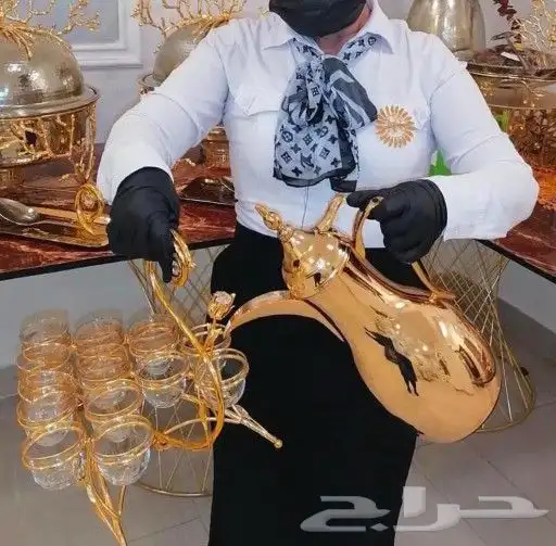 قهوجي برنس القهوه العربيه تقديم خدمات متكاملة للضيافه بأسلوب 3