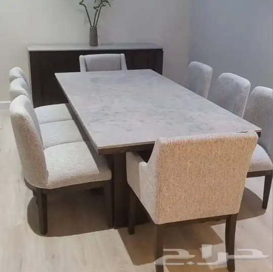 طاولات  طعام كراسي بوفيه الرياض  ابها بقيق عرعر جده مكه ال 8