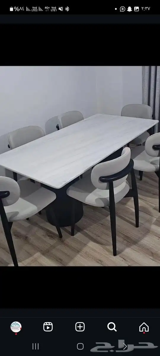 طاولات  طعام كراسي بوفيه الرياض  ابها بقيق عرعر جده مكه ال 4