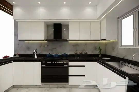 مطابخ خشب ألماني ومطابخ صاج والمنيوم ورخام صناعي وبورسلان 7