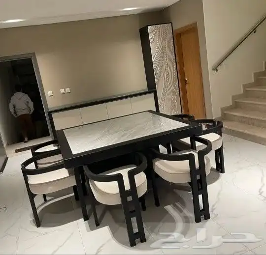 طاولات  طعام كراسي بوفيه الرياض  ابها بقيق عرعر جده مكه ال 3
