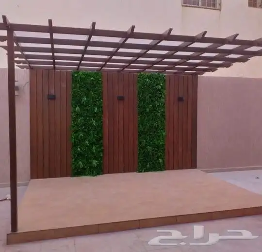 مظلات وجلسات وبرجولات شتويه 1