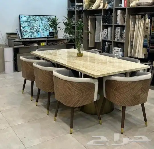 طاولات  طعام كراسي بوفيه الرياض  ابها بقيق عرعر جده مكه ال 7