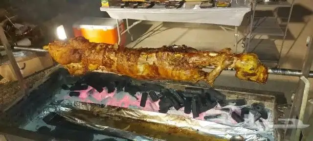 مطعم الخير يقدم خروف سيخ على الجمر 1 خروف مشوي   2   دجاج مش 2