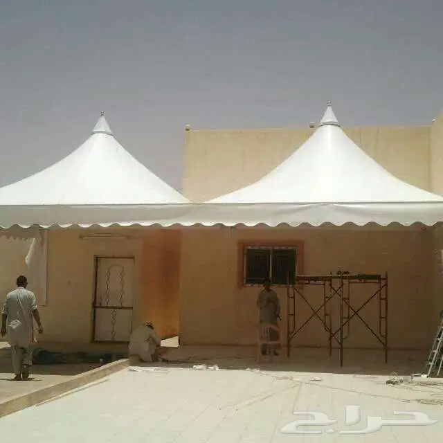 حداد مظلات سندوش بنل مظلات بي في سي 3