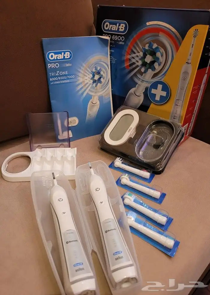 فرشاة أسنان أورال-بي برو 6900 سمارت سيريز كروس أكشن الكهربائ 6