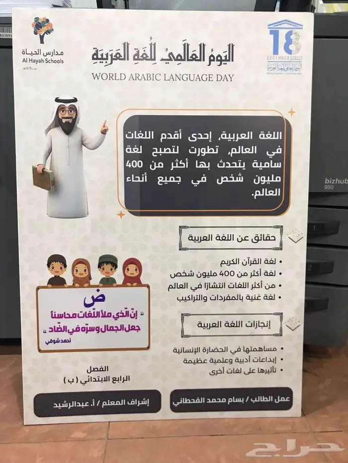 تصميم وطباعه لوحات تعليمه واستيكرات 0