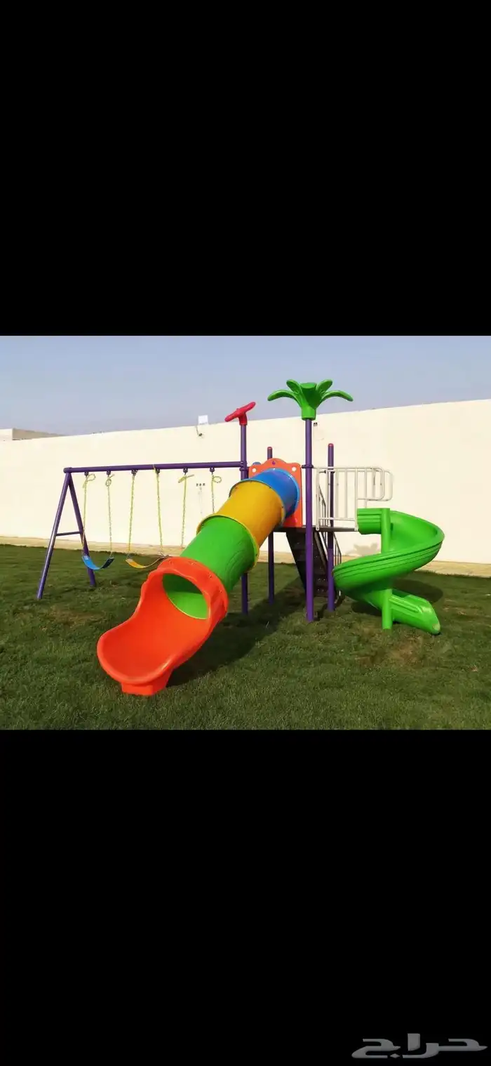 ملاهي العاب - العاب خارجيه- زحاليق مراجيح - اكواخ 8