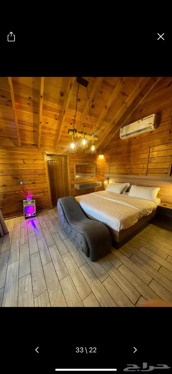 شاليه للايجار في جده كوخ شاليهات اكواخ بسخان مسبح بتدفئه 12