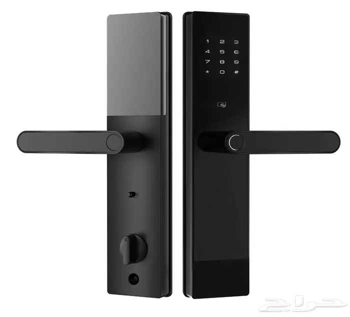 تركيب مقابض ابواب ذكية تركيب قفل ذكي بصمة متطور مع برمجة 0