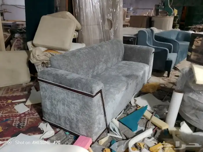 مفروشات الرياض  تفصيل جميع انواع الكنب والجلسات الارضي والست 0