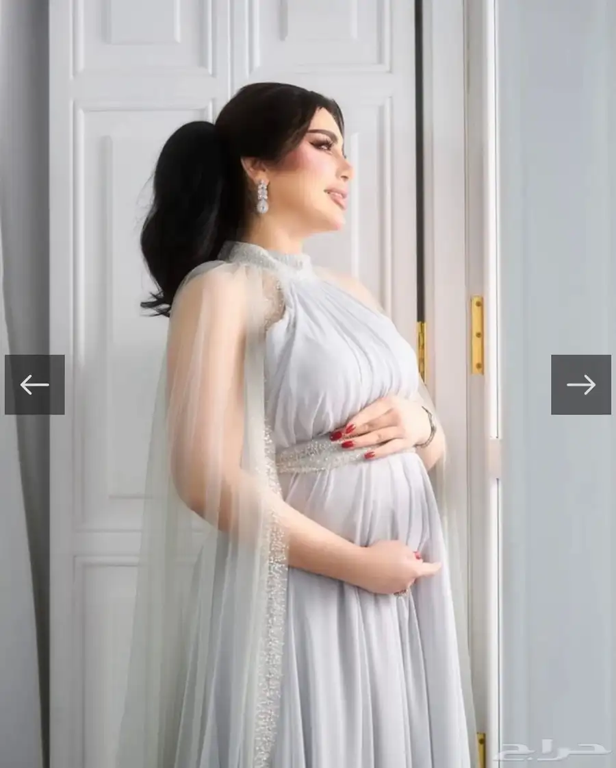 فساتين سهرة للحوامل 1