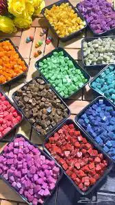 بخور مستكة معطر بأشكال وألوان وروائح متنوعة   10 ريال 6