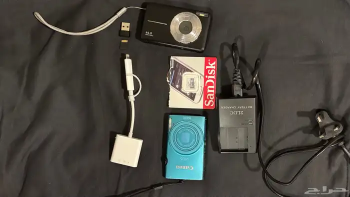 كميرا كانون IXUS 125 HS وكميرا ديجتل 1