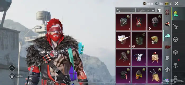 حساب ببجي لفل 55 قدامك كل شي 17