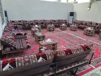 تعجير جلسات شعبيه قهوجين صبابين رجال نساء كنب كرسي طولات زجج 4