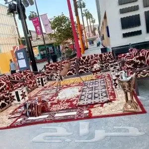 تعجير جلسات شعبيه قهوجين صبابين رجال نساء كنب كرسي طولات زجج 0