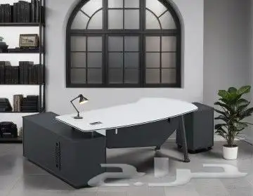 مكتب مدير إدارة طقم عصرية فخم متكاملة اثاث مكتبي مودرن فخم 10